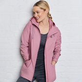De Dare2B Lambent II Longline wandeljas - dames - waterdicht - ademend - Roze