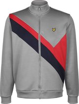 Lyle & Scott - Heren Sweaters Archive Panel Funnel Neck - Grijs - Maat M