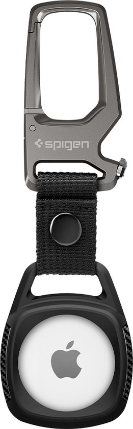 Spigen Rugged Armor hoesje voor Apple AirTag - zwart