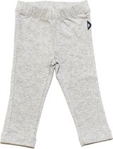Silky Label legging stunning grey - maat 74/80 - grijs