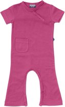 Silky Label jumpsuit supreme pink - korte mouw - maat 98/104 - roze