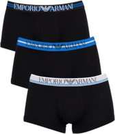 Emporio Armani 3-pack boxershort trunk nero/nero/nero