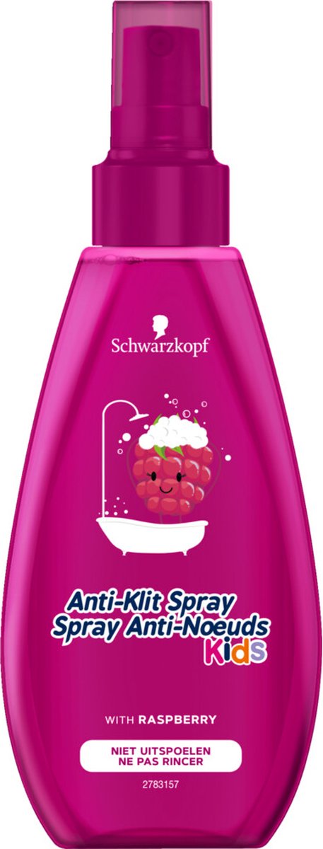 Goedkoopste Schwarzkopf Anti-Klitspray Kids 150 ml