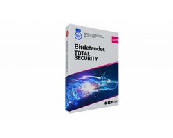 Bitdefender Total Security 2022 - 24 maanden/5 apparaten - Nederlands (PC/MAC)