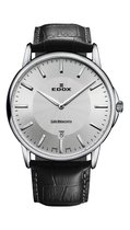 Edox 56001-3-AIN horloge heren - bruin - edelstaal
