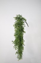 Kunsttak Hangend Groen - topkwaliteit decoratie - Groen - zijden tak - 84 cm hoog