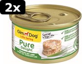 2x GIMDOG PURE DELIGHT KIP/LAM 12X85GR