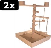 2x SPEELPLAATS PLAYPOINT 41X41X55CM