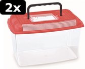 2x PLAST AQUARIUM ARIEL ASS 4LTR