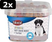 2x JUNIOR SOFT SNACK BONE CALC 140GR