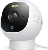 Eufy Security Outdoor Camera - Alles-in-één stand-alone bewakingscamera voor buiten - Met 1080p resolutie - Schijnwerpers - Nachtzicht in kleur - Gratis gebruik - IP67 waterbescher
