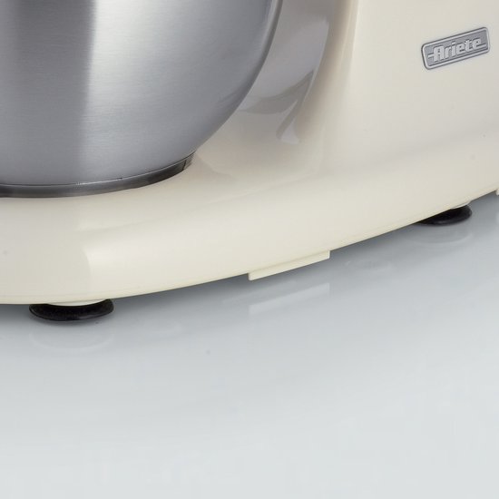 Ariete 1588/03 - Vintage keukenmachine - 5.5 liter - 3 accessoires - 2400 Watt - 7 snelheden - Beige van Ariete — afbeelding 3