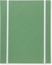 MyArt®Book Kunstenaarsmap ringband A5 kleur Limoen groen met 1x 6 rings O-Mechaniek en 2 elastieken