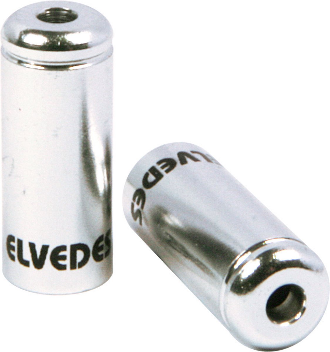 Elvedes kabelhoedje 5mm aluminium zilver(10x)