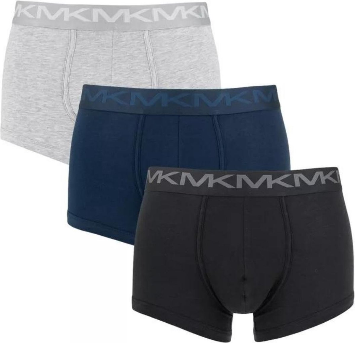 Michael Kors Heren 3Pack Boxershort Donkerblauw maat L