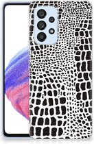 Beschermhoesje Geschikt voor Samsung Galaxy A53 5G Smartphone hoesje Slangenprint