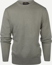 Steppin' Out Mannen Trui Cotton Cashmere Crewneck Groen Katoen Maat: XL