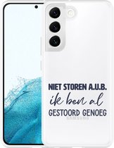 Galaxy S22+ Hoesje Niet Storen A.U.B. - Designed by Cazy