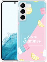 Galaxy S22 Hoesje Sweet Summer - Designed by Cazy