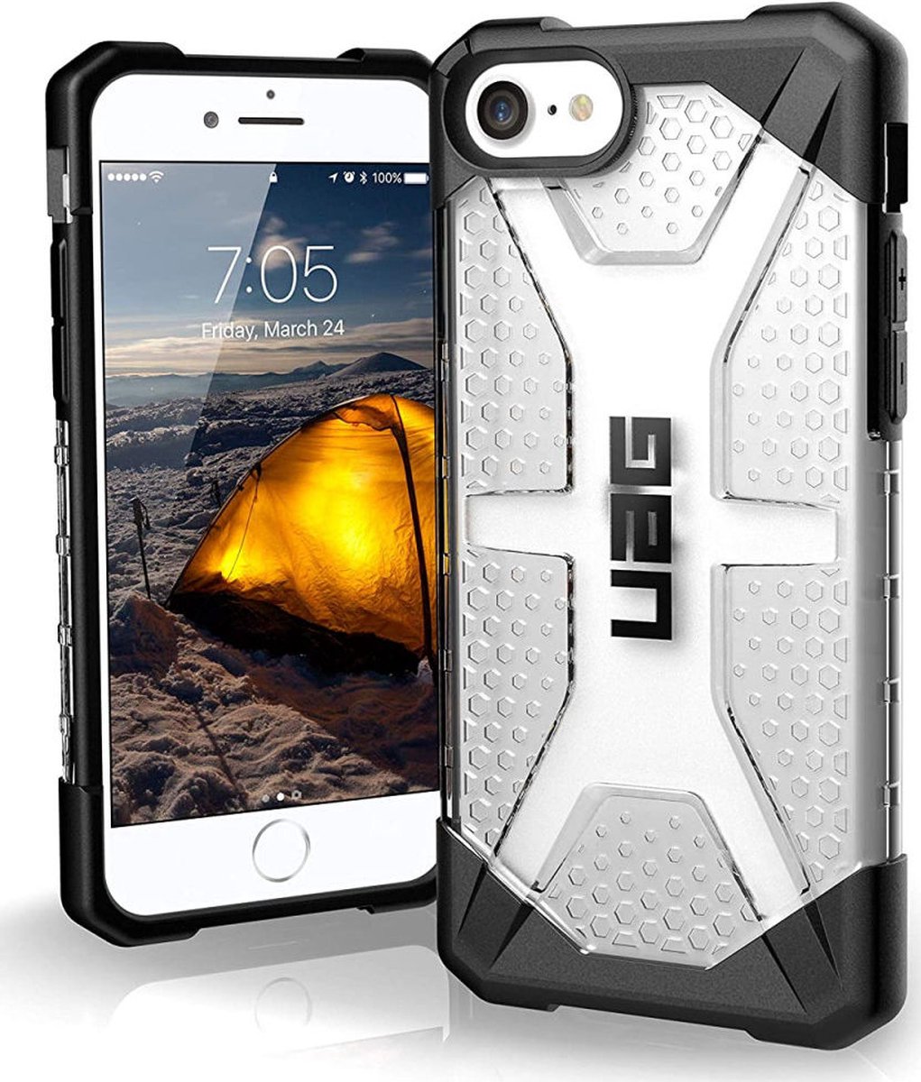 Urban Armor Gear Plasma geschikt voor Apple iPhone SE (2020/2022) Hoesje Ice