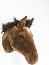 Wild & Soft - Trophy paard donker bruin Scarlett - Dierenkop
