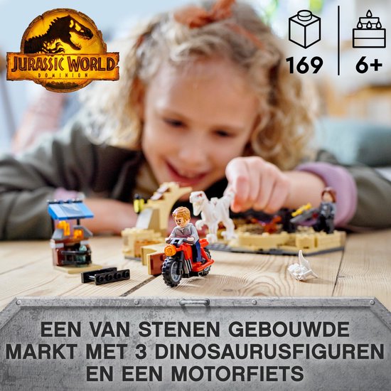 LEGO Jurassic World Atrociraptor Dinosaurus Achtervolging - 76945 - LEGO