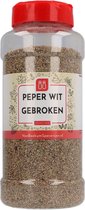 Van Beekum Specerijen - Peper Wit Gebroken - Strooibus 500 gram