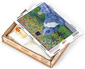 Houten Puzzel | Madame Monet en kind - Claude Monet - Houten Legpuzzel - 500 Stukjes - 29,5 x 44 cm