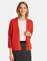 GERRY WEBER Dames Dwarsgeribd gebreid vest