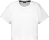 SAMOON Dames Shirt van zachte sweatstof met 1/2-mouwen
