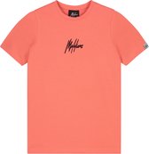 Malelions Junior Double Signature T-Shirt - Peach - 12 | 152