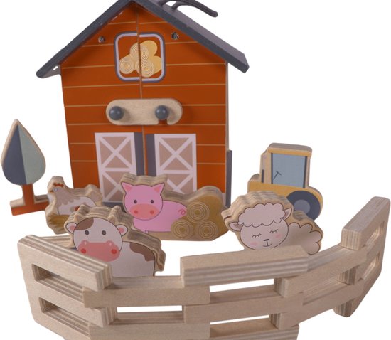 Tryco Inklapbare Houten Boerderij TR-353004 van Tryco — afbeelding 5