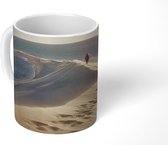 Mok - Zandduinen bij de zee - 350 ML - Beker - Uitdeelcadeautjes