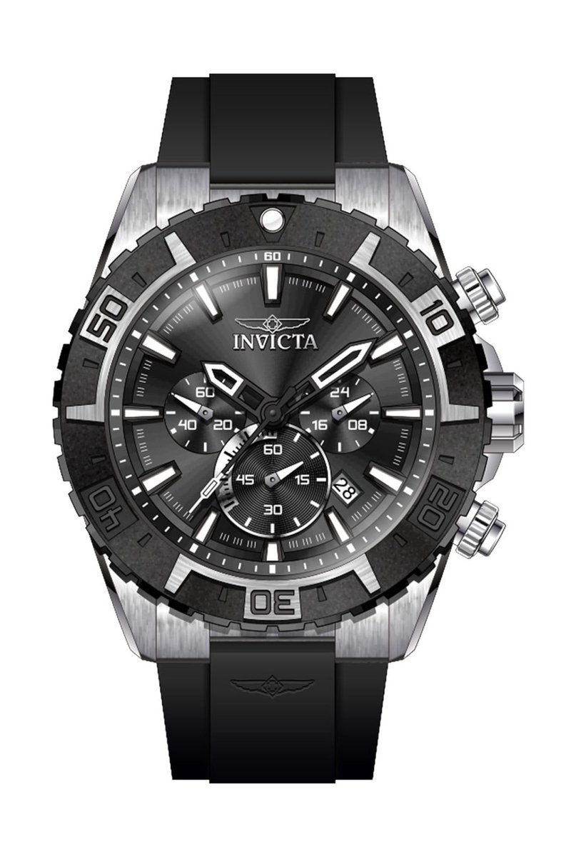 Invicta Aviator 37630 Quartz Herenhorloge - 49mm