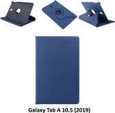 Samsung Galaxy Tab A 10.5 (2018) (T590) Draaibare tablethoes D Blauw voor bescherming van tablet (T590)