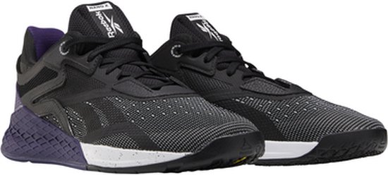 Reebok Nano X Zwart/Paars Maat: 45