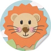 Muursticker Leeuw