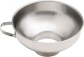 trechter Jam 14 cm RVS zilver