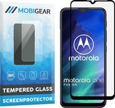 Mobigear - Screenprotector geschikt voor Motorola One Fusion Glazen | Mobigear Premium Screenprotector - Case Friendly - Zwart