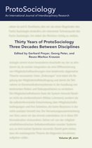 ProtoSociology - An International Journal of Interdisciplinary Research 38 - Thirty Years of ProtoSociology - Three Decades Between Disciplines