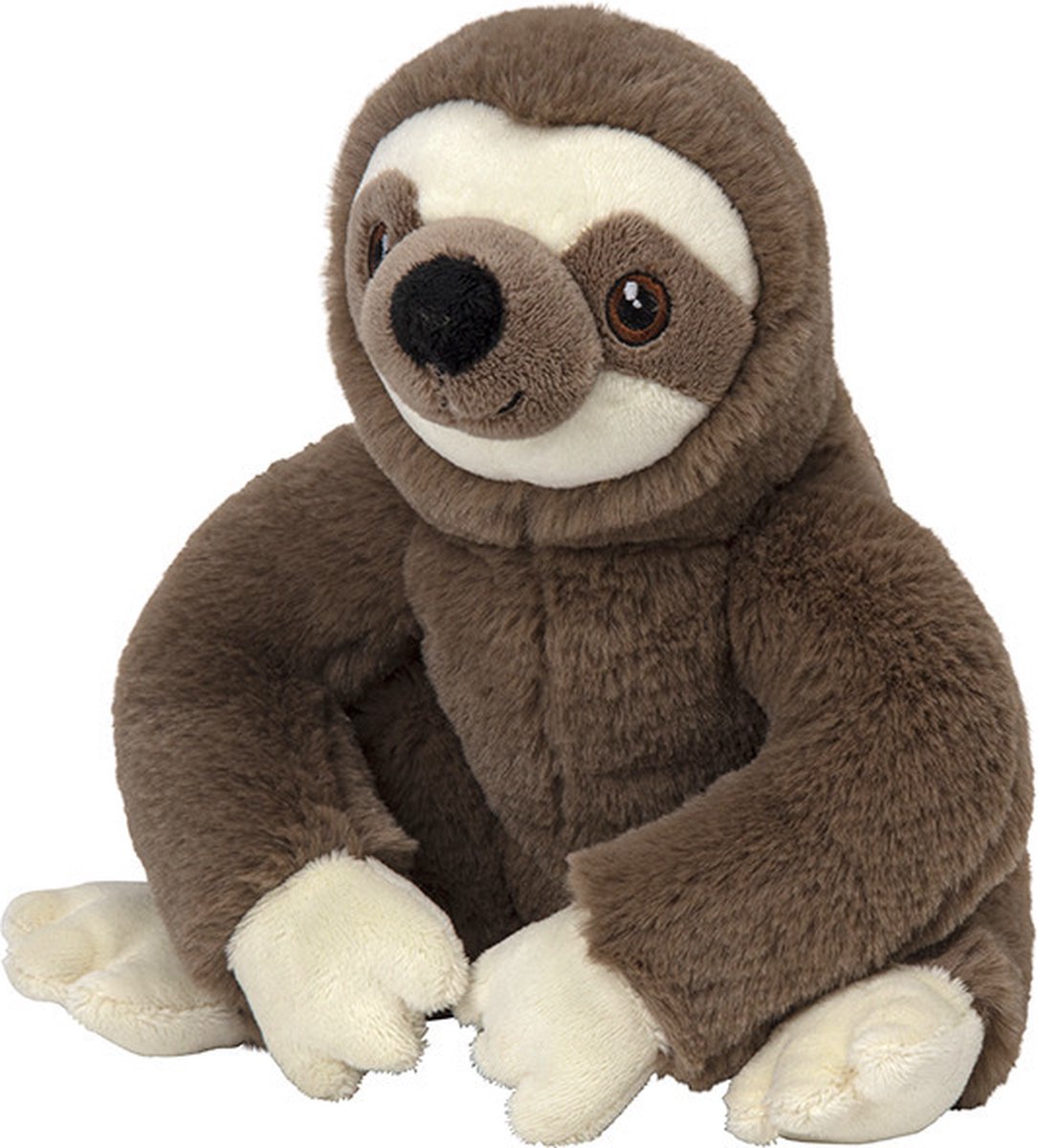 Pluche dieren knuffels Luiaard van 25 cm - Knuffeldieren speelgoed