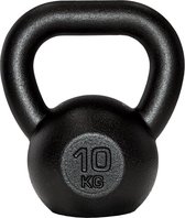 ScSPORTS® Kettlebell 10 kg - Fonte - Zwart - Poids - Fitness et Musculation