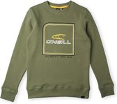 O'Neill Sweatshirts Boys ALL YEAR CREW Deep Lichen Green 116 - Deep Lichen Green 70% Cotton, 30% Recycled Polyester