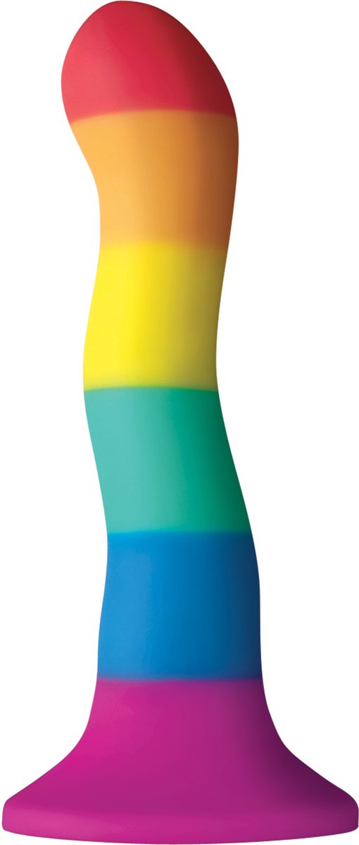 PRIDE | Pride - Lgbt Flag Dildo Wave 17 Cm
