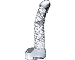 Pipedream Icicles No. 61 G Spot Glazen Dildo - Transparant