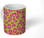 Mok - Koffiemok - Patroon - Dier - Luipaardprint - Mokken - 350 ML - Beker - Koffiemokken - Theemok