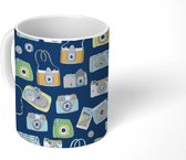 Mok - Koffiemok - Camera - Patronen - Zomer - Reizen - Mokken - 350 ML - Beker - Koffiemokken - Theemok