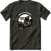 Skill Academy T-Shirt | Mountainbike Fiets Kleding | Dames / Heren / Unisex MTB shirt | Grappig Verjaardag Cadeau | Maat M