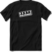 Beste wielrenner fiets T-Shirt Heren / Dames - Perfect wielren Cadeau Shirt - grappige Spreuken, Zinnen en Teksten. Maat XL