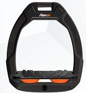Flex-on Veiligheidsbeugel Safe-on Inclined Ultragrip - maat One size - black/orange